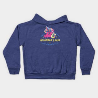 loose and the unicorn Kids Hoodie